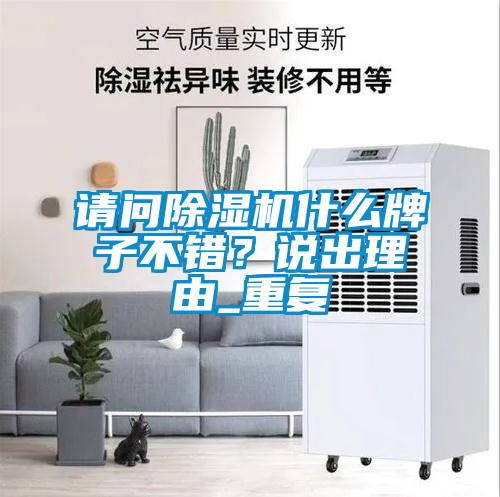 請(qǐng)問(wèn)除濕機(jī)什么牌子不錯(cuò)？說(shuō)出理由_重復(fù)