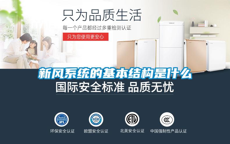 新風系統(tǒng)的基本結(jié)構(gòu)是什么