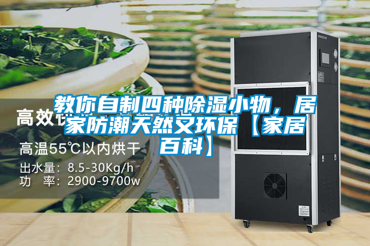 教你自制四種除濕小物，居家防潮天然又環(huán)保【家居百科】