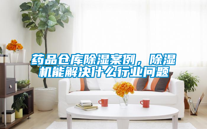藥品倉庫除濕案例，除濕機能解決什么行業(yè)問題