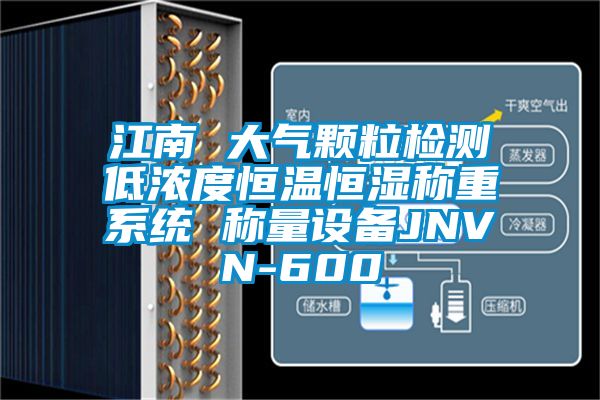 江南 大氣顆粒檢測低濃度恒溫恒濕稱重系統(tǒng) 稱量設(shè)備JNVN-600