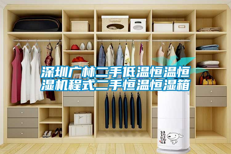 深圳廣林二手低溫恒溫恒濕機(jī)程式二手恒溫恒濕箱