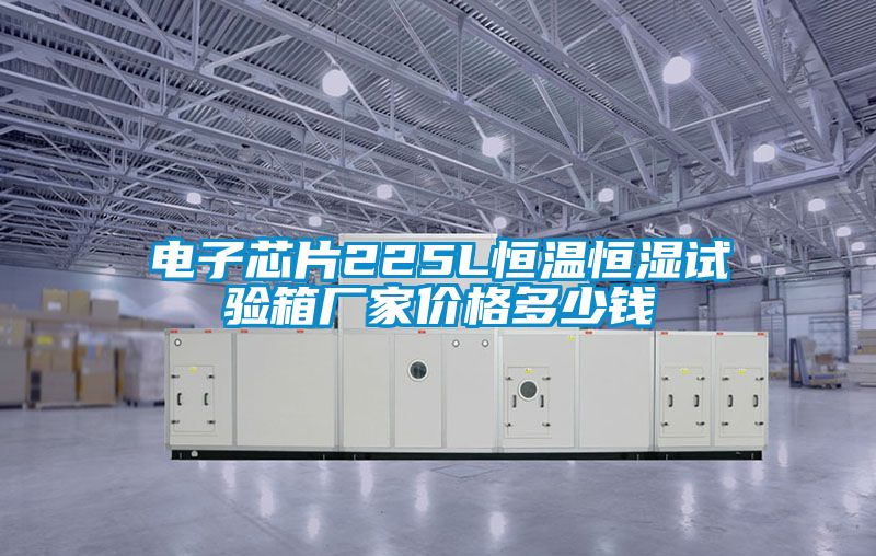 電子芯片225L恒溫恒濕試驗箱廠家價格多少錢