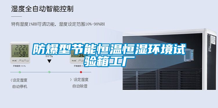 防爆型節(jié)能恒溫恒濕環(huán)境試驗(yàn)箱工廠