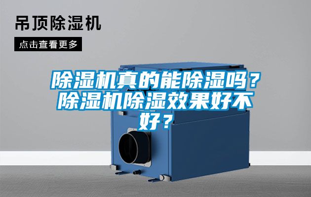 除濕機(jī)真的能除濕嗎？除濕機(jī)除濕效果好不好？