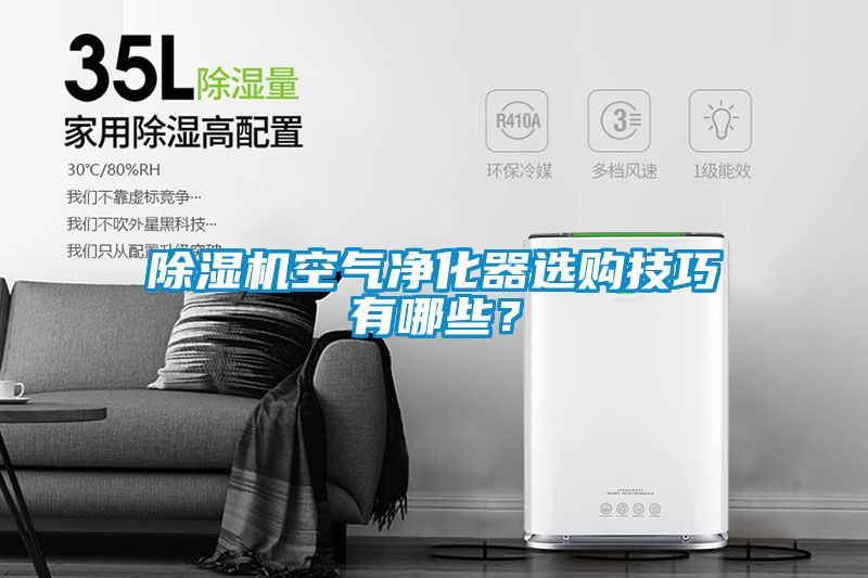 除濕機(jī)空氣凈化器選購技巧有哪些？