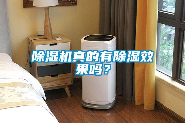 除濕機真的有除濕效果嗎？